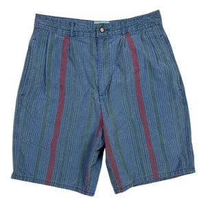 Baxter Brand Striped Shorts